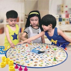 Puzzel Kids detectives op zoek grafiek bordspel plastic puzzel Brain Training onderwijs Game Kit