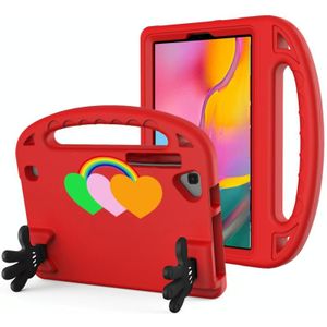 Voor Samsung Galaxy Tab A 8.4 2020 Love Small Palm Holder EVA Tablet Case (Rood)