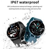 ZL02D 1 28 inch IP67 waterdichte stalen band smartwatch ondersteuning hartslagmeting