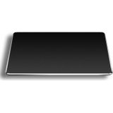 Aluminium legering Dubbelzijdige Non-slip Mat Desk Muismat  Grootte : M (Zwart)