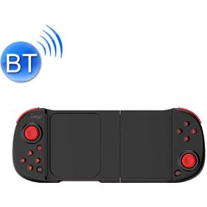 IPEGA PG-9217 Uitrekkende Bluetooth Draadloze Mobiele Telefoon Directe verbinding voor Android / IOS / Nintendo Schakelaar / PC / PS3 Game Handle (zwart rood)