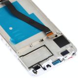 LCD-scherm en digitizer volledige montage met frame voor Huawei Y6 (2018)(wit)