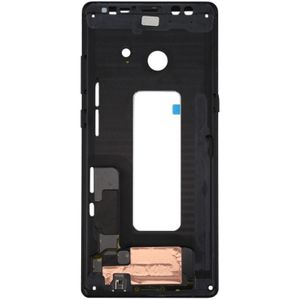 Voorzijde huisvesting LCD Frame Bezel plaat voor Galaxy Note 8 / N950(Black)