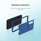 Voor Samsung Galaxy S23 5G NILLKIN Black Mirror Pro Series Camshield telefoonhoes