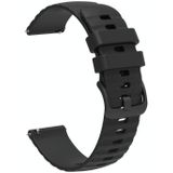 Voor Amazfit GTS 3 20 mm golvend stippatroon effen kleur siliconen horlogeband