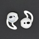 Draadloze Bluetooth oortelefoon silicone ear caps Earpads voor Apple AirPods (wit)