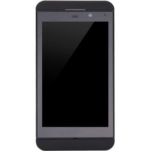 LCD-scherm en Digitizer met Frame voor BlackBerry Z10 4G(Black)