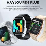 Originele Xiaomi Youpin Haylou RS4 Plus / LS11 Smart Watch  1 78 inch scherm magnetische band  ondersteuning voor 12 sportmodi / realtime hartslagmeting