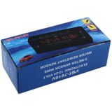 Digitale auto Thermometer Voltage Meter lichtgevende klok Tester Detector multifunctionele auto digitale klok met Thermometer en Automotive Voltmeter