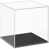 Grote 24x24x24cm Clear Acryl Camera Display Cover Plexiglas Display Case Countertop Box