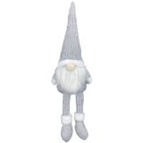 Kerstversiering Poppen Faceless Ouderen Dolls Window Decoraties (Grijs)