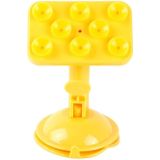 Cupula Universal Car Air Vent Mount telefoonhouder  voor iPhone  Samsung  Huawei  Xiaomi  HTC en andere Smartphones(Yellow)