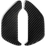 2 PC'S auto Carbon Fiber asbak panel decoratieve sticker voor BMW 5 serie G38 528Li/530Li/540Li 2018
