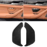 2 PC'S auto Carbon Fiber asbak panel decoratieve sticker voor BMW 5 serie G38 528Li/530Li/540Li 2018