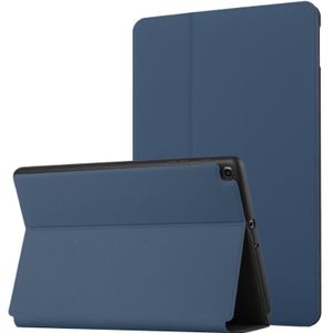 Voor Samsung Galaxy Tab A 10.1 2019 T515 / T510 Dual-vouwen Horizontale Flip Tablet Lederen Case met Houder (Royal Blue)