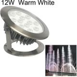 12W Square Park Landscape LED Underwater Light Pool Light (Warm White Light)