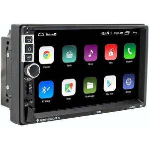 S-8802C 7 Inch IPS-scherm Auto Android Player GPS Navigatie Bluetooth Touch FM-radio  ondersteuning Mirror Link & FM & WIFI & Stuurwielregeling