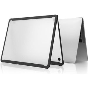 Voor MacBook Air 13 3 inch 2020 WIWU Haya Shield TPU-frame + pc-laptophoes