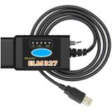 OBD ELM327 V1.5 USB Car Fault Diagnostic Cable with Switch (Black)