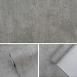 5 STUKS zelfklevend PVC luchtkanaal behang meubels desktop sticker  grootte: 60cm x 1m (cement patroon CY804)