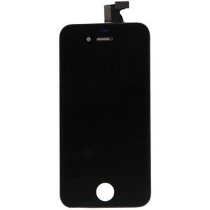10 stuks 3 in 1 voor iPhone 4S (LCD + Frame + touchpad) Digitizer Assembly(Black)