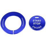 Automotor Start Key Drukknop Ring Trim Sticker voor Infiniti