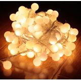 LED waterdichte bal licht tekenreeks Festival indoor en outdoor decoratie  kleur: wit 20 LEDs-batterijvermogen