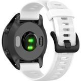 Voor Garmin Forerunner945/fenix5 Plus/Aanpak S60 Monochrome siliconen horlogeband