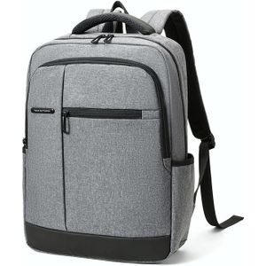 CXS-610 Multifunctionele Oxford Doek Laptop Bag Rugzak (Lichtgrijs)