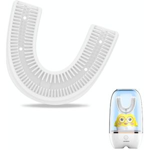 Voor JIEWA Mond Type Elektrische Tandenborstel Siliconen U-vormige Opzetborstel (Voor 6-13 Jaar Oud Kind)