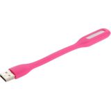 100 PCS draagbare mini USB 6 LED licht  voor PC/laptops/Power Bank  flexibele arm  Eye-Protection Light (roze)