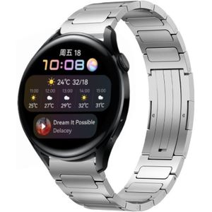 Voor Huawei Watch 3 22 mm I-vormige horlogeband van titaniumlegering