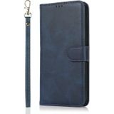 For Samsung Galaxy Note10 Calf Texture 2 in 1 Detachable Magnetic Back Cover Horizontal Flip Leather Case with Holder & Card Slots & Wallet & Photo Frame(Blue)