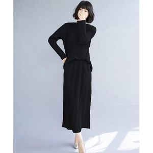 Vrouwen geplooide slanke rok (kleur: zwart Maat: Gratis grootte)