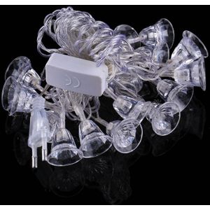 7m Bell Hangers decoratie String Lights  multi-gekleurde licht 30-LED (AC 220V / EU Plug)(Transparent)