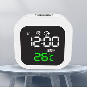 USB Home Smart Clock With Night Light & Memory Function & LED-display