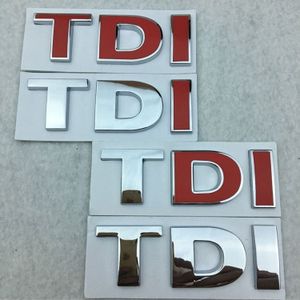 DIY TDI 3D badge embleem decal auto sticker
