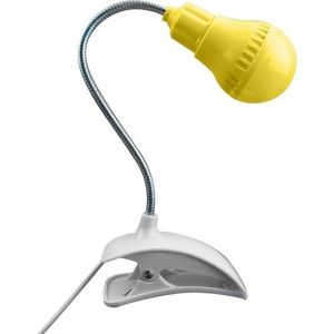 Creatieve Eye bescherming USB clip Lees bureau lamp (geel)