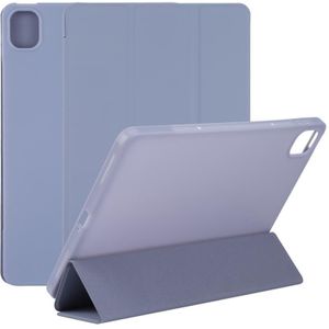 Voor Xiaomi Mi Pad 5 TPU Drie-voudige lederen tabletcase