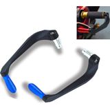 2 PCS Motorfiets Modificatie Accessoires Gestreepte Hoorn Shape Gear Brake Handbrake(Blauw)