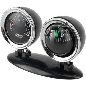 2 in 1 gids bal auto guidance kompas thermometer Cars auto dashboard
