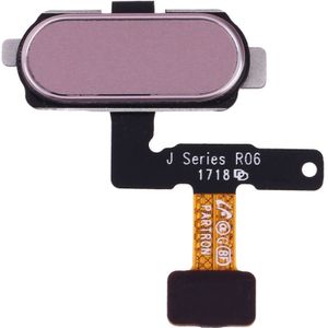 Vingerafdruk sensor Flex kabel voor Galaxy J7 (2017) SM-J730F/DS SM-J730/DS (roze)