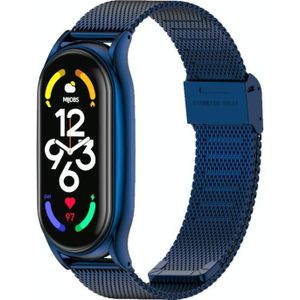 Voor Xiaomi Mi Band 7/7 NFC Mijobs Milan Buckle Plus Roestvrij staalwatch Band