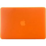 MacBook Pro 13.3 inch Frosted structuur hard Kunststof Hoesje / Case (Oranje)