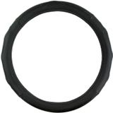 Universele auto PU lederen Steering Wheel cover  diameter: 38cm (zwart)