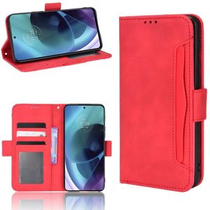 For Motorola Moto G41 / G31 Skin Feel Calf Pattern Leather Phone Case(Red)