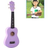 HM100 21 inch Basswood Ukulele kinderen verlichting muziekinstrument (paars)