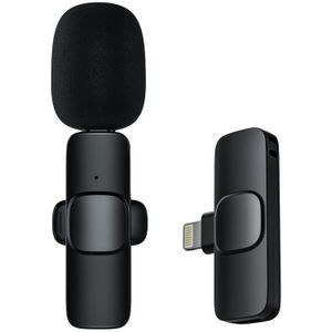 LT07 8 PIN-interface Mini Draadloze Lavalier-microfoon