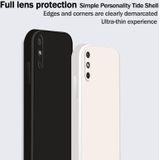 Voor Huawei Geniet van 10e Solid Color Imitation Liquid Silicone Straight Edge Dropproof Full Coverage Protective Case (Grijs)