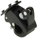 Fietshouder Motorfiets stuurhouder voor GoPro HERO (2018) 7 / 6 / 5 / 4 / 3+ / 3 / 2 / 1, SJCAM SJ4000 / SJ5000/ SJ6000, Xiaoyi (zwart)